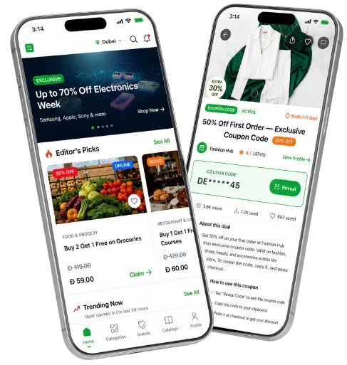 DealPopup mobile app